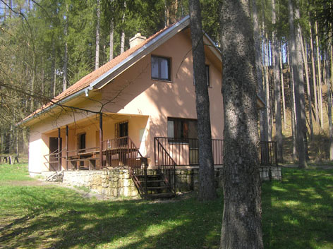 Rybářská chata u Smolenské nádrže